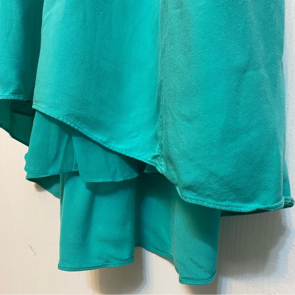 Turquoise High-Low Mid-Thigh Length Dress by Rachel Roy Women’s Size Small - Picture 3 of 7